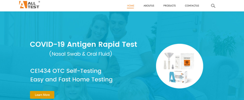 Latest company news about ALLTEST COVID-19 विशेष पेज अब ऑनलाइन है!