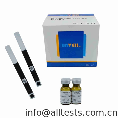 Good price कैंसर एंटीजन 125 सीएलआईए टेस्ट किट 2.3 - 1000 यू/एमएल डबल एंटीबॉडी सैंडविच विधि ऑनलाइन