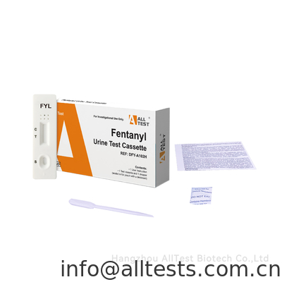 Good price उच्च संवेदनशीलता FYL(Fen/Tanyl) पता लगाने के लिए घर पर मूत्र के आत्म परीक्षण के लिए नशीली दवाओं के दुरुपयोग परीक्षण किट ऑनलाइन