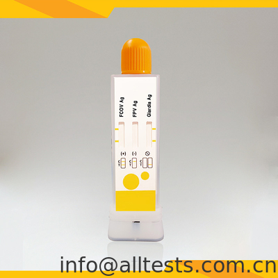 Good price FCoV FPV Giardia Lamblia एंटीजन कॉम्बो रैपिड टेस्ट किट मल पशु चिकित्सा निदान कप ऑनलाइन