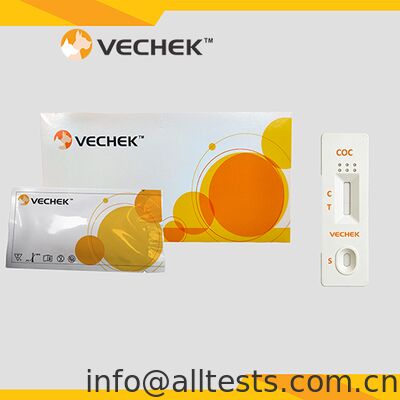 अच्छी कीमत मूत्र के लिए सीओसी रैपिड टेस्ट 5 मिनट पढ़ने का समय उच्च सटीकता कोई उपकरण आवश्यक नहीं है ऑनलाइन