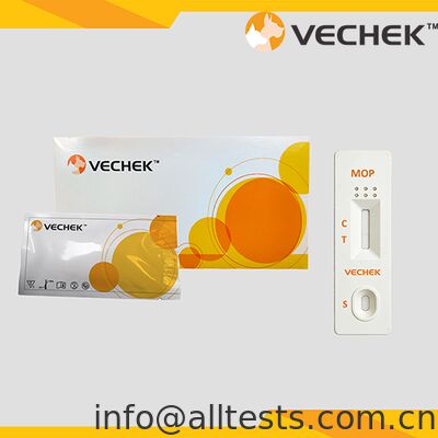 अच्छी कीमत पशु चिकित्सा उपयोग के लिए एमओपी रैपिड टेस्ट किट, 5 मिनट में परिणाम, उच्च सटीकता, किसी उपकरण की आवश्यकता नहीं ऑनलाइन