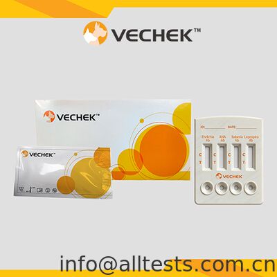 अच्छी कीमत एर्लिचिया एनाप्लाज्मा बेबेसिया लेप्टोस्पिरा एंटीबॉडी के लिए कैनाइन कॉम्बो रैपिड टेस्ट कैसेट, तेज परिणाम, उच्च सटीकता, सरल संचालन के साथ ऑनलाइन