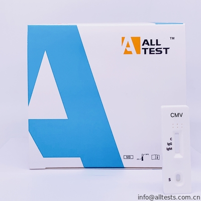 Good price उच्च संवेदनशीलता पार्श्व प्रवाह परीक्षण स्ट्रिप्स रैपिड टेस्ट किट CMV IgG / IgM रैपिड टेस्ट कैसेट ऑनलाइन