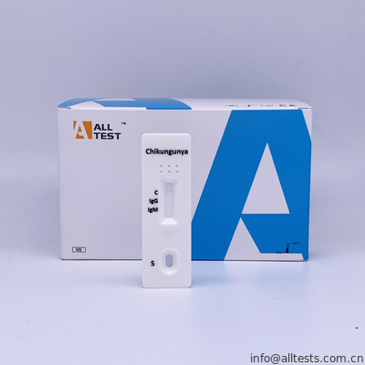 Good price चिकनगुनिया IgG / IgM रैपिड टेस्ट कैसेट (सीरम / प्लाज्मा) ऑनलाइन
