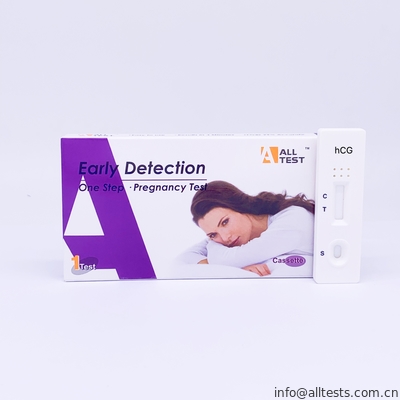Good price वन स्टेप ओटीसी ह्यूमन कोरियोनिक गोनाडोट्रोपिन एचसीजी डिटेक्शन रैपिड डायग्नोस्टिक किट होम यूज ऑनलाइन