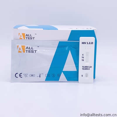 Good price एचआईवी 1.2.O रक्त / सीरम में रैपिड टेस्ट किट / कैसेट वन स्टेप ऑनलाइन