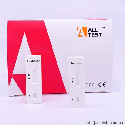 Good price सीई ISO13485 डी - डिमर रैपिड टेस्ट किट, रैपिड डायग्नोस्टिक टेस्ट ऑनलाइन