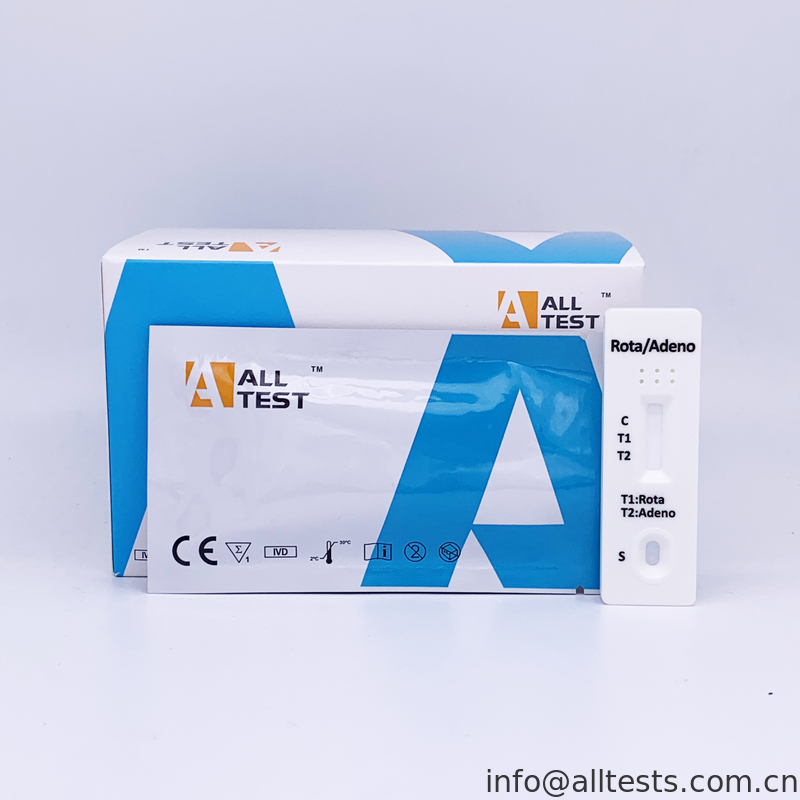 High Quality And Convenient Professional Rotavirus / Adenovirus Combo Test Cassette