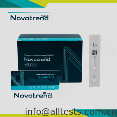 अच्छी कीमत TGAb Test Cassette Fluorescence Immunoassay Kit for Whole Blood Serum Plasma ऑनलाइन