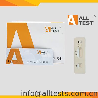 अच्छी कीमत एफएलएक्स का पता लगाने के लिए एफएलएक्स रैपिड टेस्ट 5-10 मिनट का पढ़ने का समय और पूरे रक्त/सीरम/प्लाज्मा में 500 एनजी/एमएल कट ऑफ के साथ ऑनलाइन