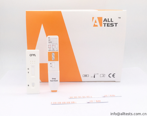 Good price CE Carfentanyl ड्रग एब्यूज टेस्ट किट रैपिड टेस्ट कैसेट / डिपस्टिक / मूत्र में पैनल ऑनलाइन