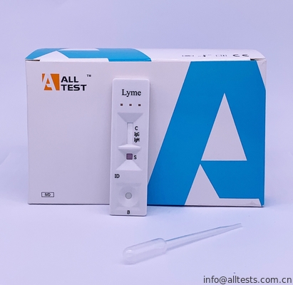 Good price AllTest Lyme IgG / IgM संक्रामक रोग परीक्षण ILY - 402 24 महीने का जीवन ऑनलाइन