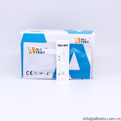 Good price आसान इस्तेमाल किया Zika Ns1 रैपिड टेस्ट कैसेट पूरे रक्त / सीरम / प्लाज्मा में ऑनलाइन