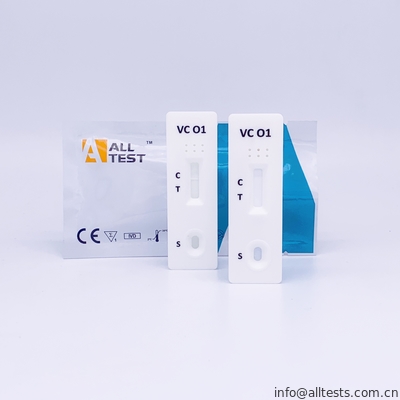 Good price Vibrio cholerae O1 (VC O1) रैपिड टेस्ट कैसेट (बेवकूफ) CE के साथ ऑनलाइन
