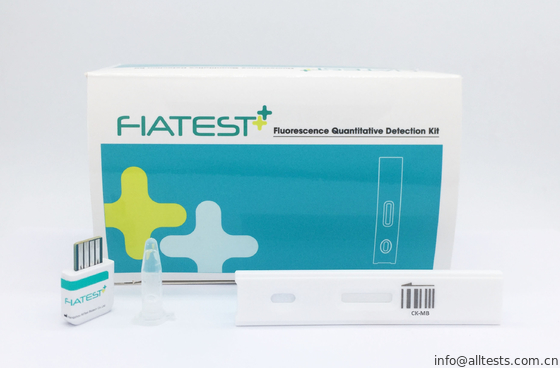 Good price Creatine Kinase MB (CK-MB) टेस्ट का उपयोग फिएट वेस्ट प्रतिदीप्ति Immunoassay विश्लेषक द्वारा मानव पूरे रक्त / सीरम / प्लाज्मा में किया जाता है ऑनलाइन