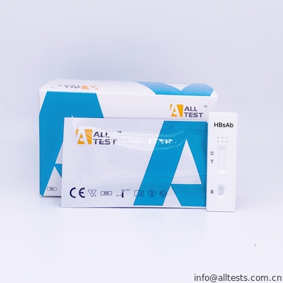 Good price HBsAb रैपिड टेस्ट कैसेट (सीरम / प्लाज्मा) ऑनलाइन