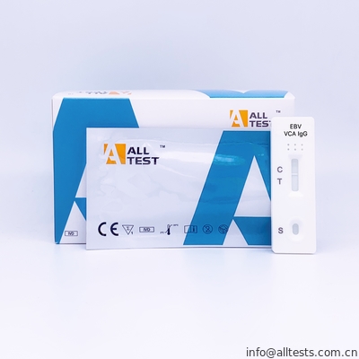 Good price EBV VCA IgG रैपिड टेस्ट कैसेट (संपूर्ण रक्त / सीरम / प्लाज्मा) ऑनलाइन