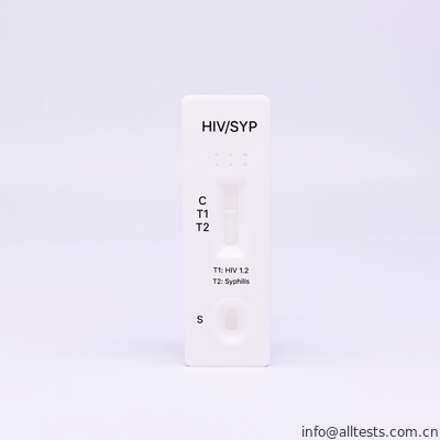 Good price HIV1.2 और सिफलिस (एक पट्टी में) उच्च गुणवत्ता के साथ कॉम्बो रैपिड टेस्ट कैसेट ऑनलाइन