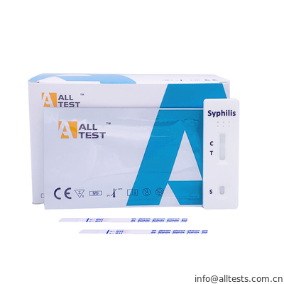 Good price संवेदनशील वन स्टेप सिफलिस रैपिड टेस्ट किट, होम डायग्नोस्टिक टेस्टिंग किट संक्रामक रोग परीक्षण ऑनलाइन